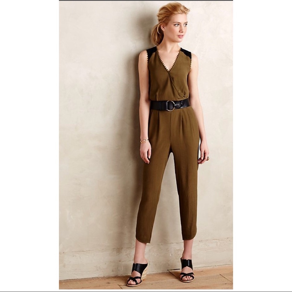 Anthropologie Leifsdottir Jumpsuit Size 2